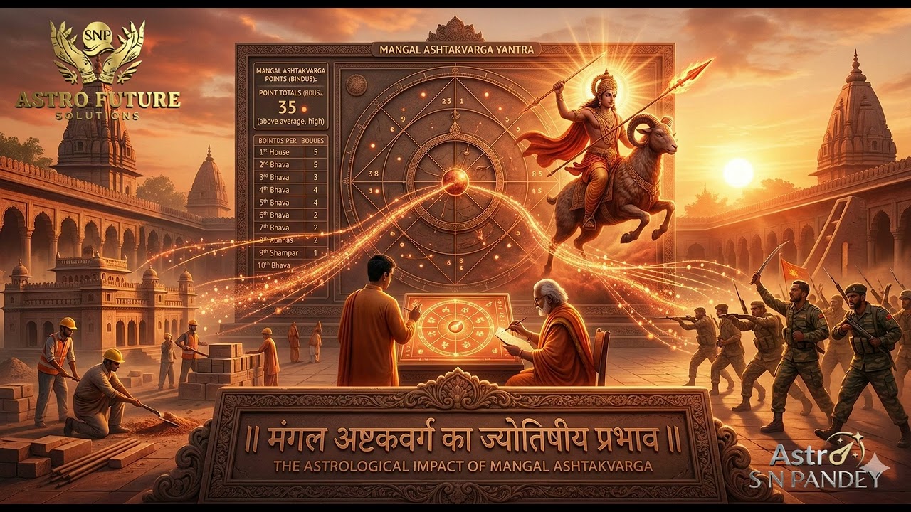 मंगल अष्टकवर्ग का ज्योतिषीय प्रभाव