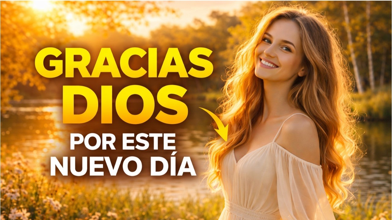 Gracias Dios por este nuevo día | Música de gratitud y fe para empezar la mañana