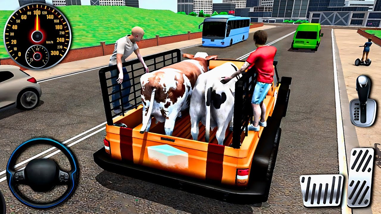 Zoo Animal Cargo Truck Simulator 3D - Farm Animal Transport Truck Driving : Android Gameplay #3