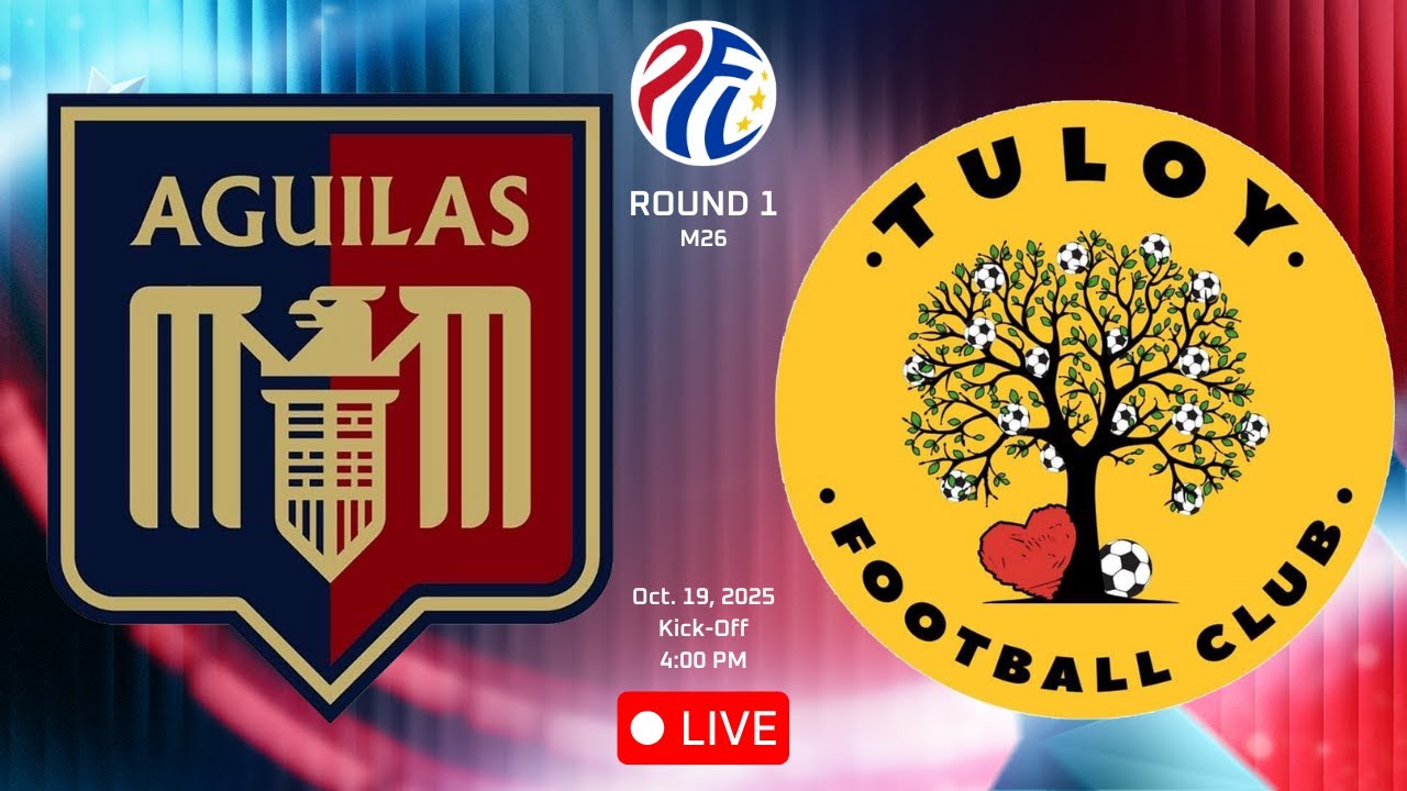 AGUILAS - UMAK FC VS TULOY FC || Round 1 | PFL 2025-2026 | M26