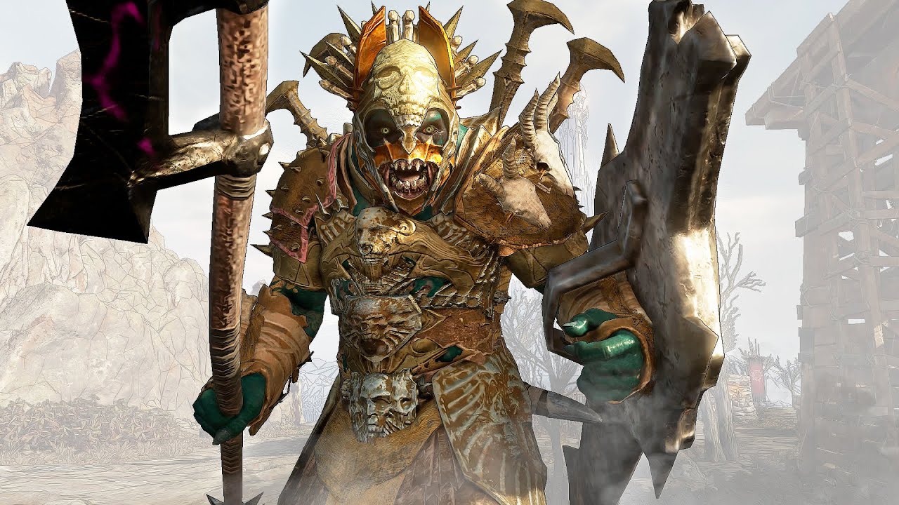SHADOW OF WAR - UNIQUE ENDLESS WAR REINFORCE & AMBUSH IN NEMESIS MORDOR