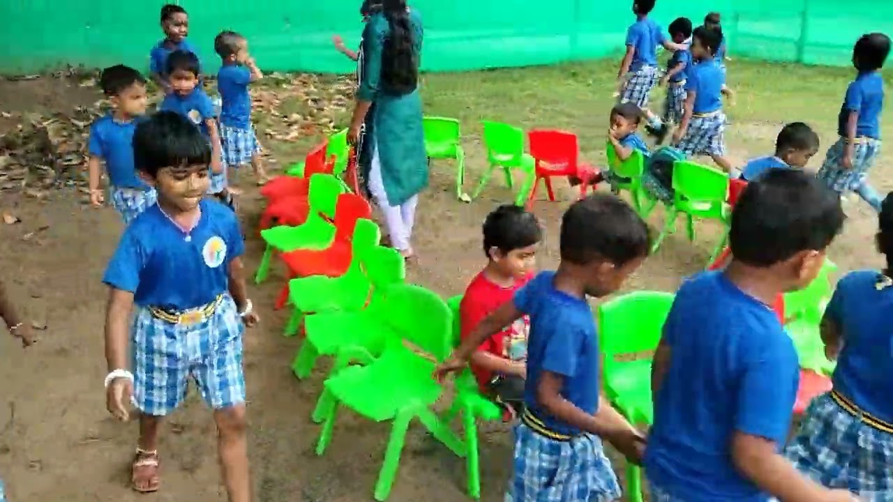 🎶 Musical Chair Fun! | Energetic & Joyful Game for Kids|My Chhota School, Bharatpur Disha Education