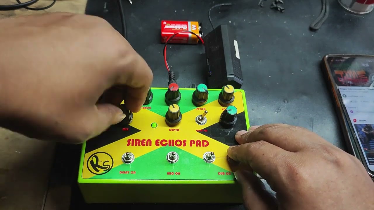 REVIEW DUB SIREN SEBELUM KIRIM KE TRENGGALEK JATIM