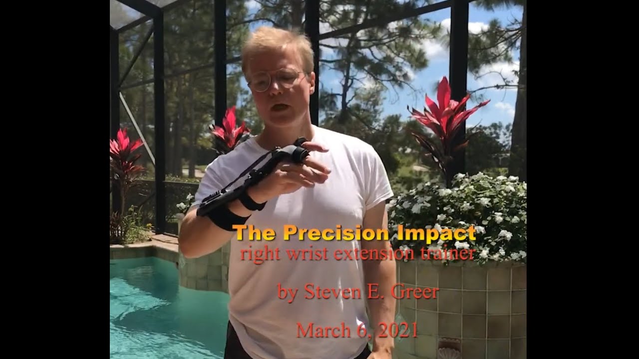 The Precision Impact wrist extension anti-flipper trainer