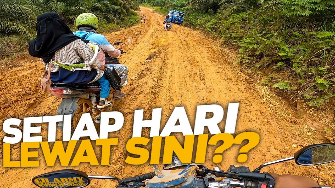JALUR KALTIM MEMANG BEDA (Untung Gak Hujan) Sangkulirang - biduk2