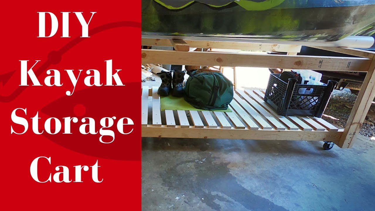 Kayak Storage Rack and Easy Loader