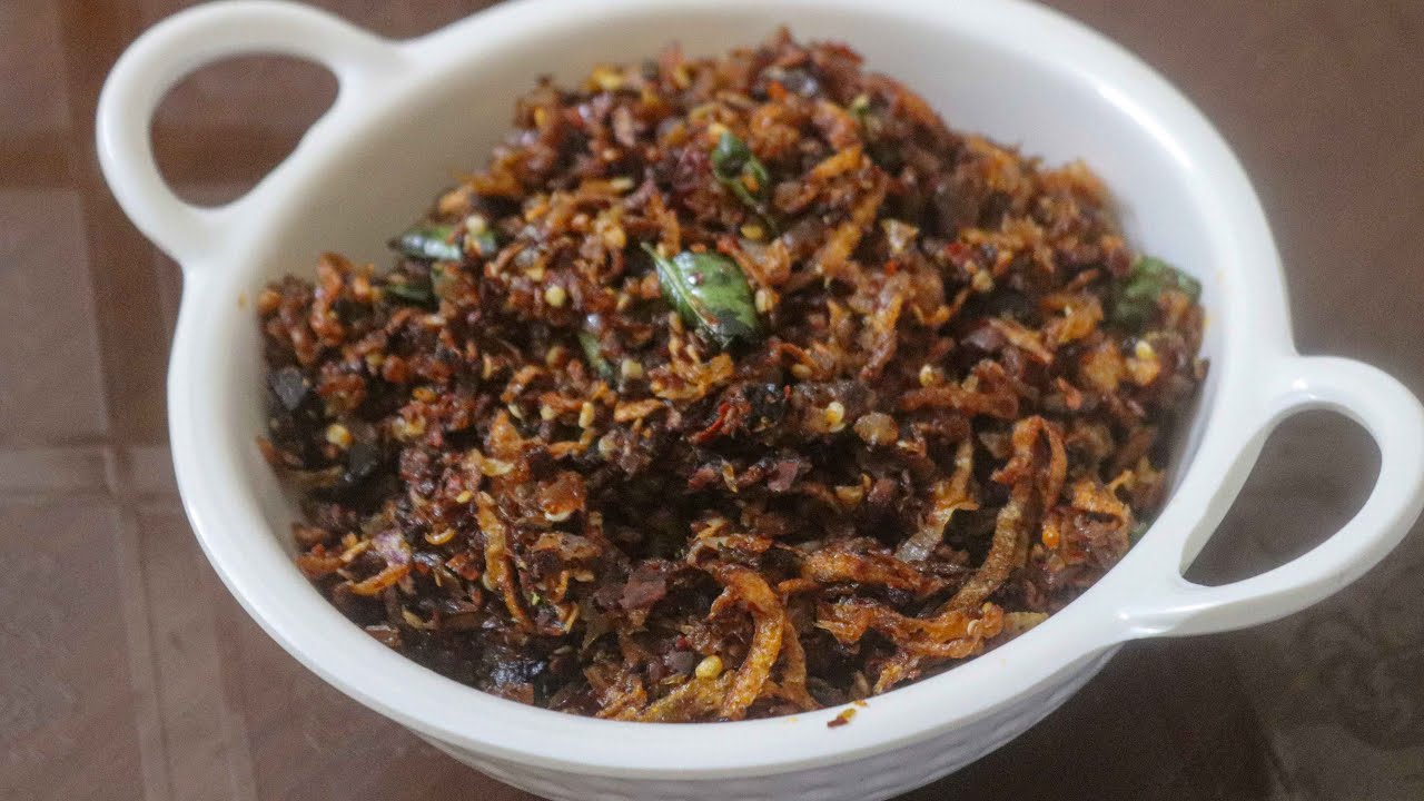Sri Lanka Dry Fish recipe || 