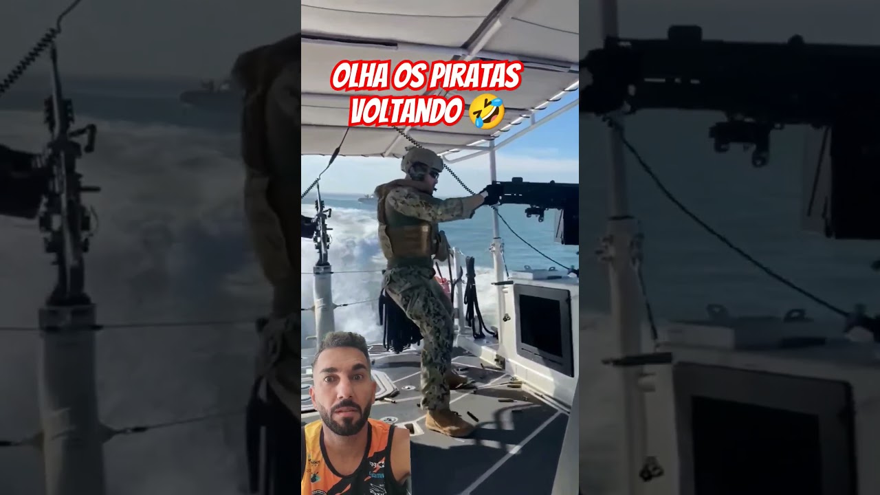 Quero ver os piratas tentarem agora#asmr #pirates  #battledrills#military#ocean  #fishing#armylover