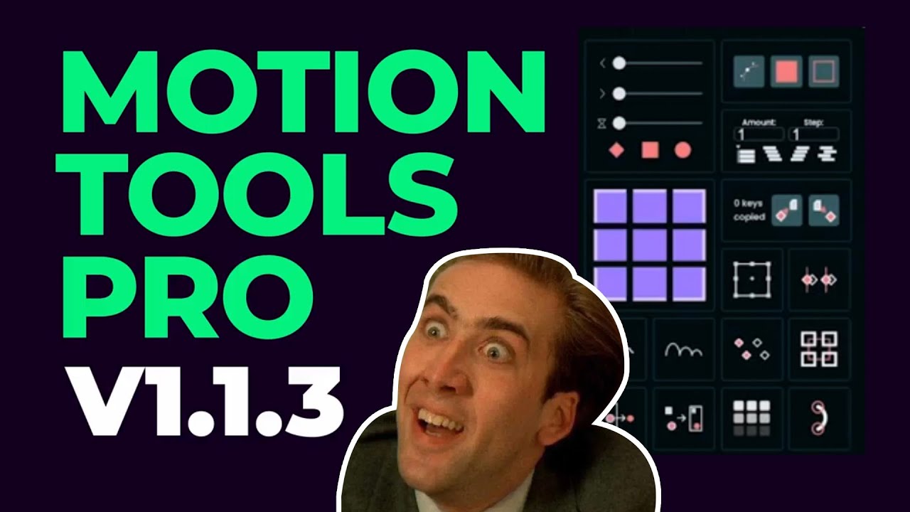 Motion Tools Pro — обновление V1.1.3