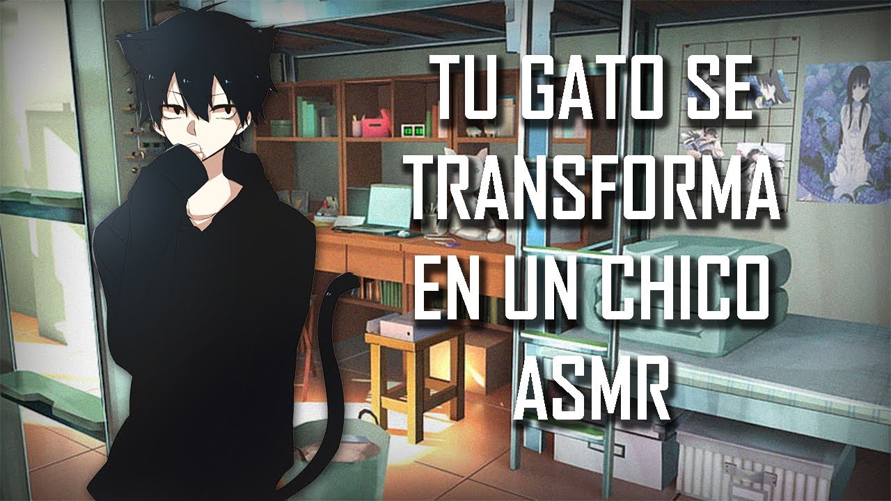 ASMR | Tu gato se transforma en un chico | Roleplay | Español Latino
