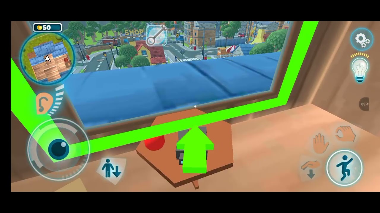 Vizinho  Dark riddle ele  tem  um  sala 