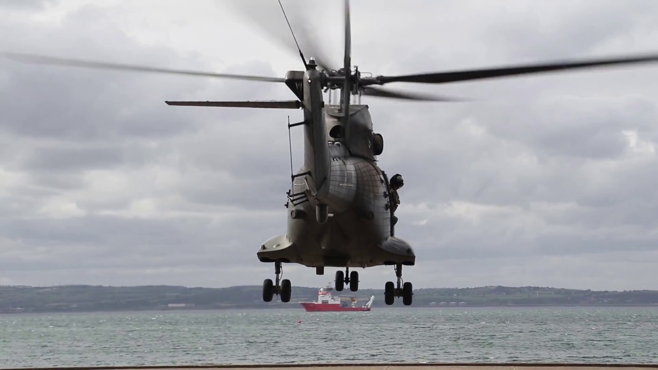 Puma Departing Bangor Northern Ireland Armed Forces Day 2017