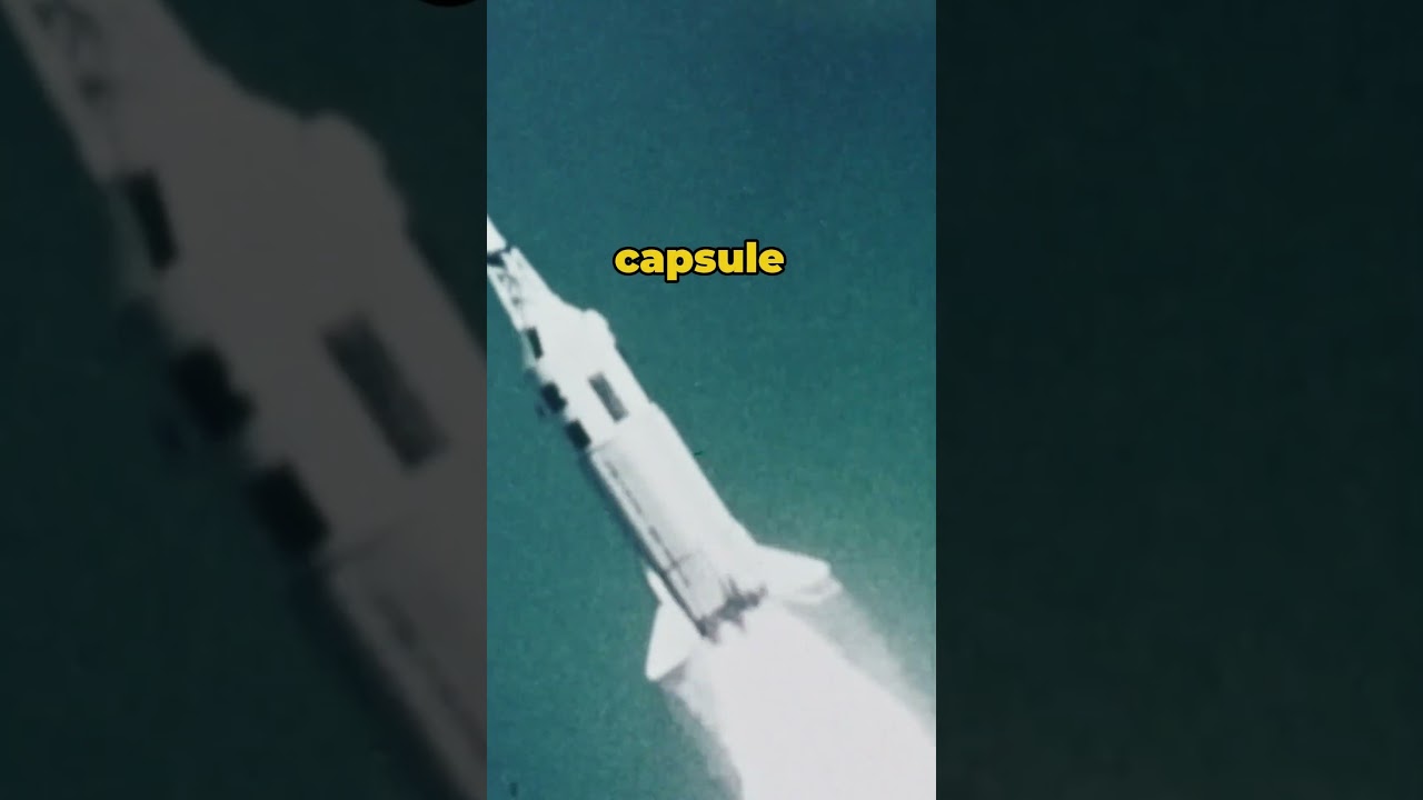 Apollo Launch Abort Test &ndash; Emergency Ejection System in Action (NASA Archive)