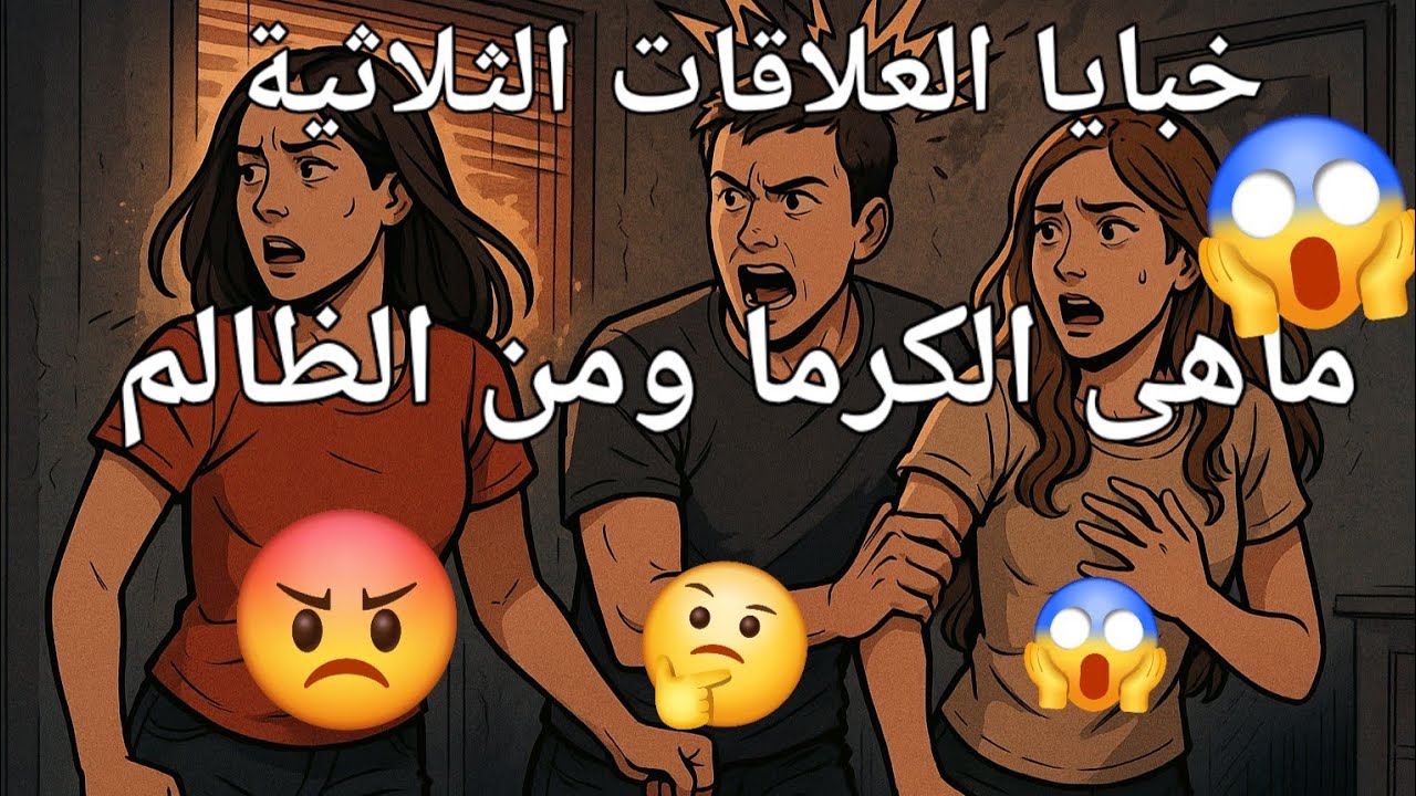 العلاقات الثلاثية ومن يختار وهل فى ندم ورجوع الإختيار  والاضطرار وهل كان ظالم وماهى الكرما