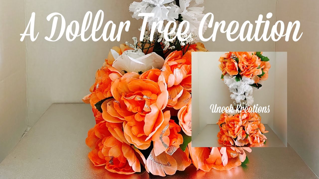 How I turned A Dollar Tree paper towel holder into this Beauty
