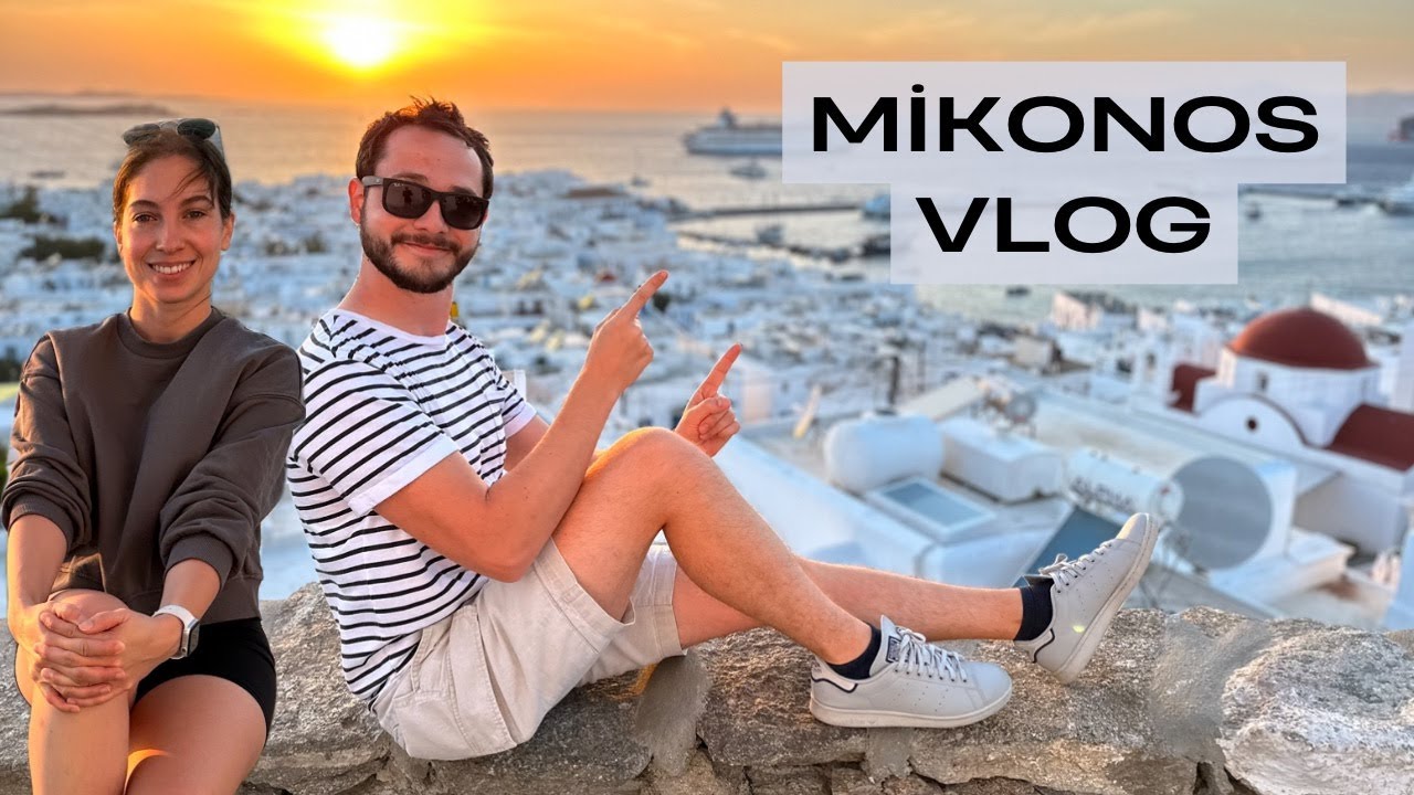 Mikonos Adası Vlog | Cruise Gemisinde Son Günümüz | Celestyal Discovery