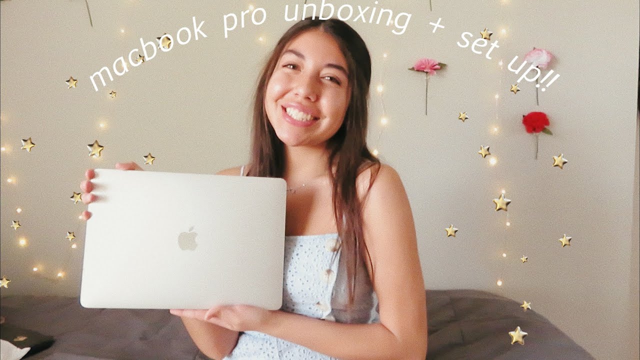 unboxing my 2019 macbook pro 13