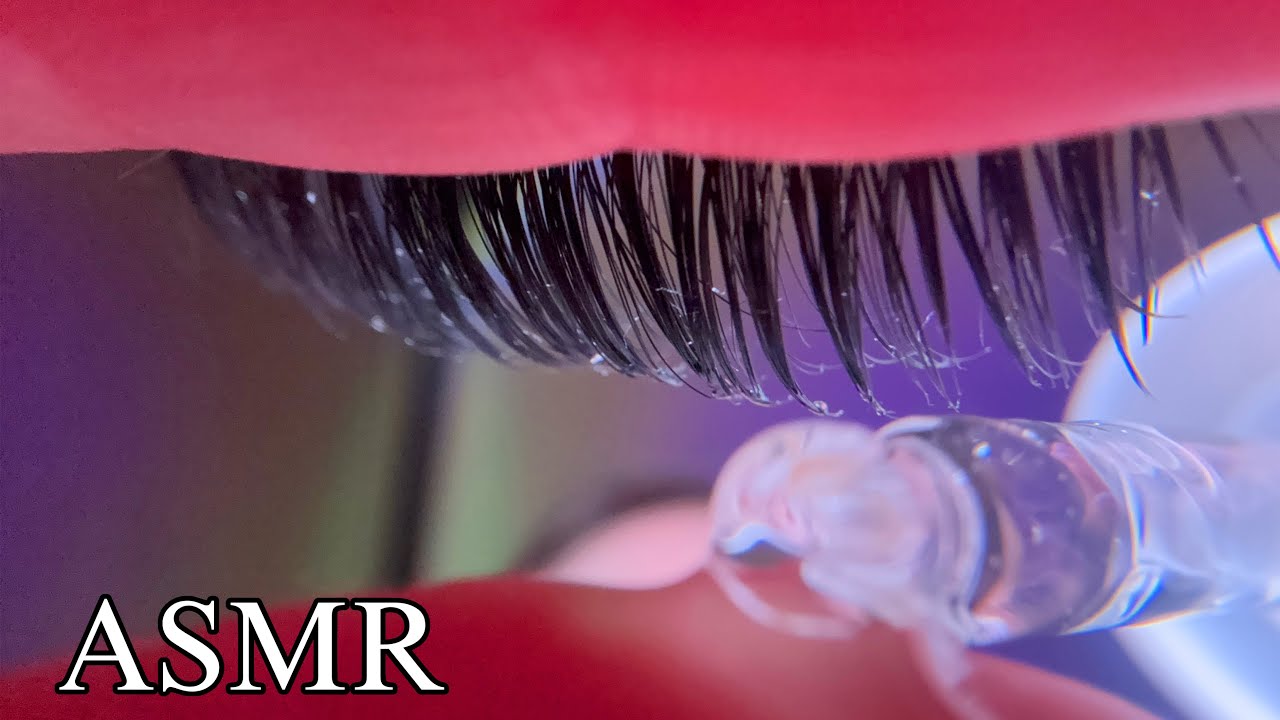 ASMR Eye Cleaning with Mouth Sounds👁️