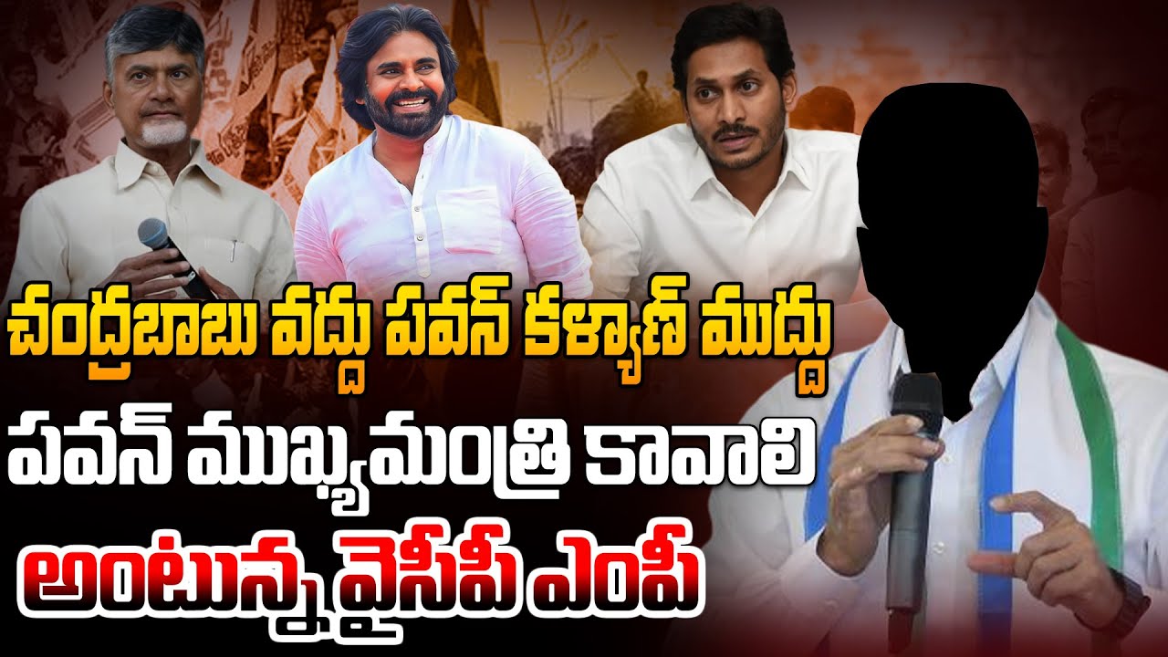 చంద్రబాబు వద్దు పవన్ కళ్యాణ్ ముద్దు పవన్ ముఖ్యమంత్రి కావాలి అంటున్న వైసీపీ ఎంపీ  || #tva9