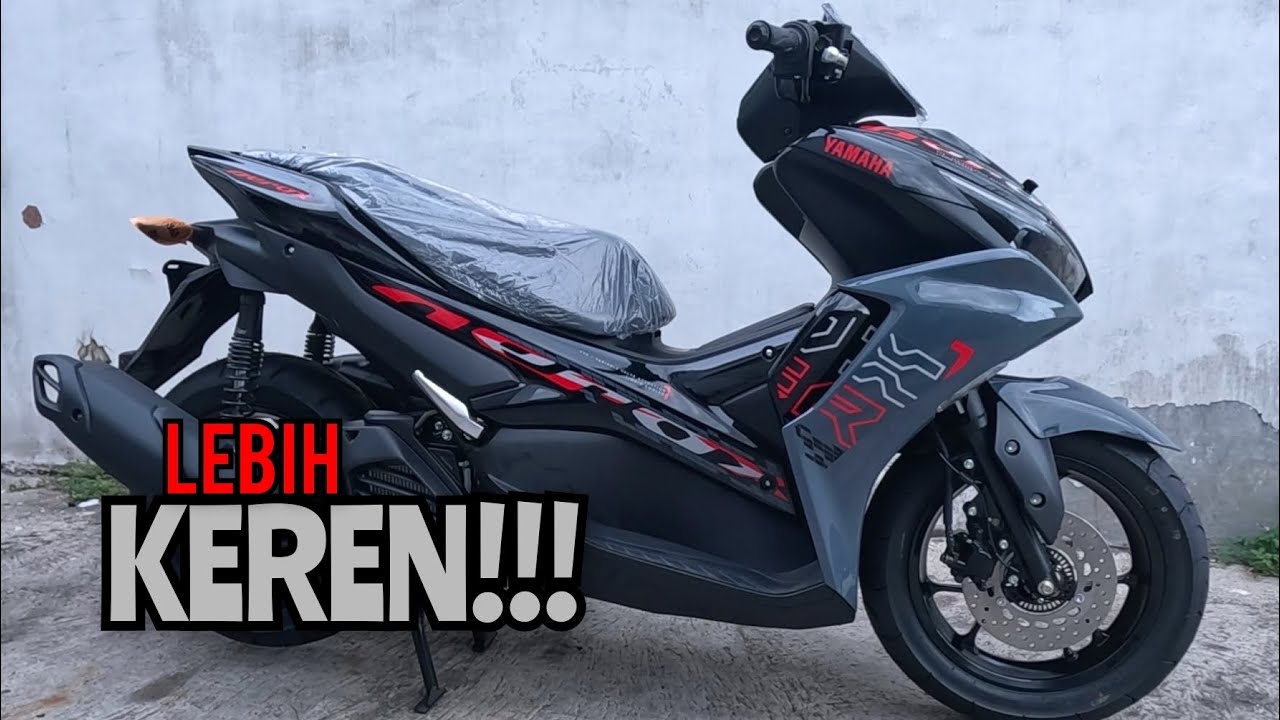 NEW ‼️ YAMAHA AEROX 155 vva 2023 Warna HITAM | GARANG & SPORTY