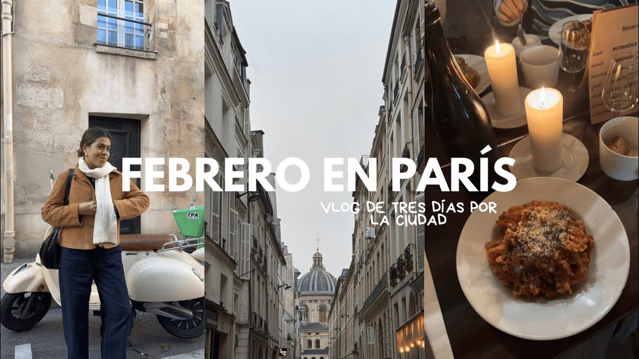 Nos vamos a Paris a descubrir calles bonitas, cafeterías y pasar mucho frio 🇫🇷