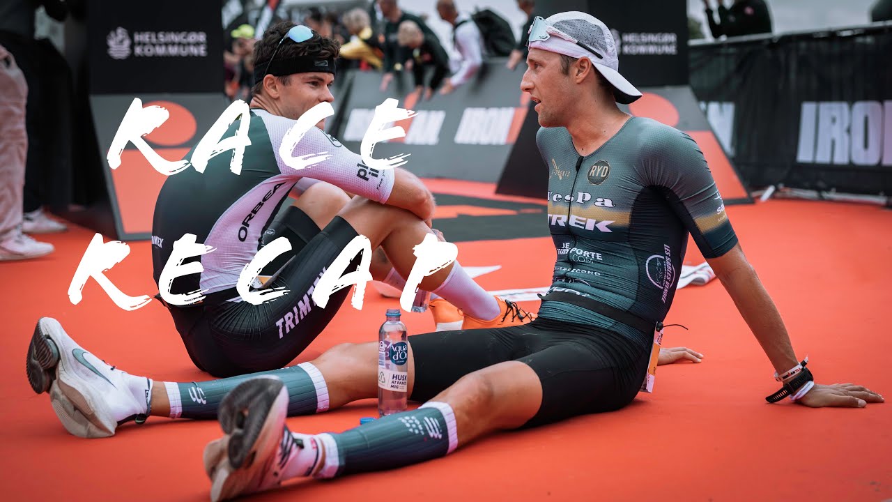 70.3 European Champs RACE DAY- 2nd place and tight racing!
