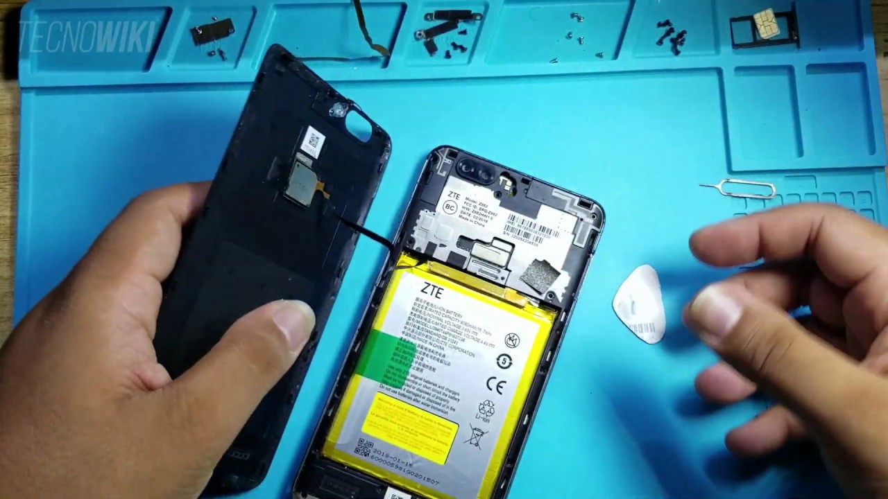 🔥 Como destapar, abrir o desarmar ZTE Z982 📱
