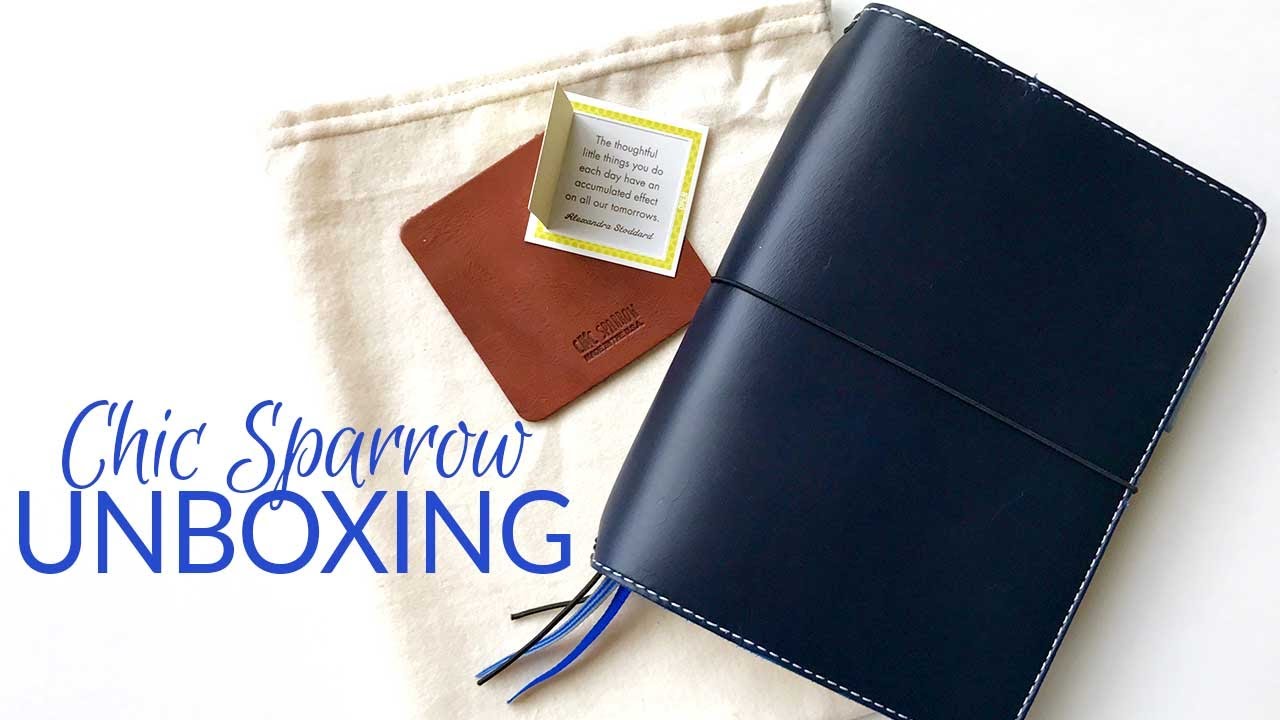 Unboxing | Chic Sparrow | Outlander Deluxe A5