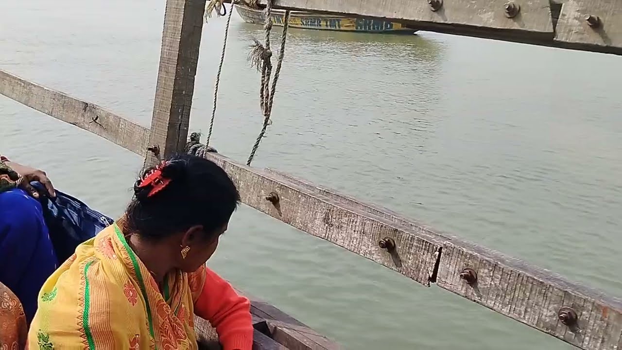 ❤BOAT TOUR⛵নবদ্বীপ ধাম যাত্রা🙏গঙ্গা নদী🤩RIVER TRIP🌧 #boat_journey_in_ganga_river #waterways_travel