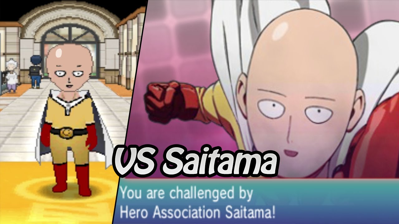 Pokemon Omega Ruby / Alpha Sapphire - VS Saitama (One Punch Man)