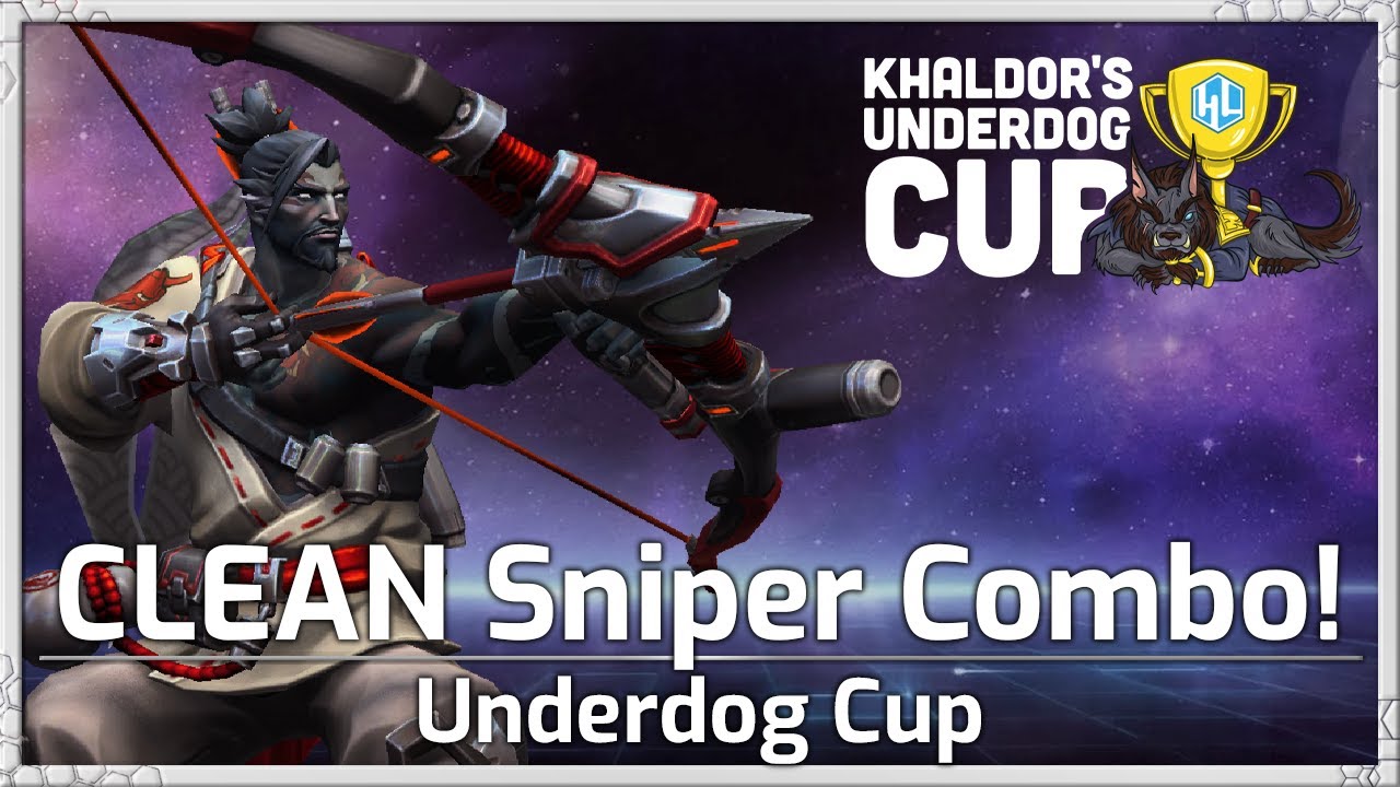 CLEAN Sniper Combo! - Underdog Cup - Heroes of the Storm