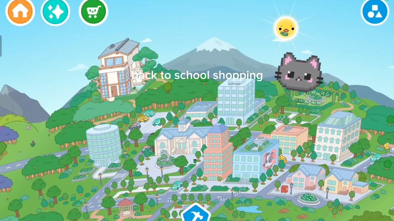 Back to school shopping .  