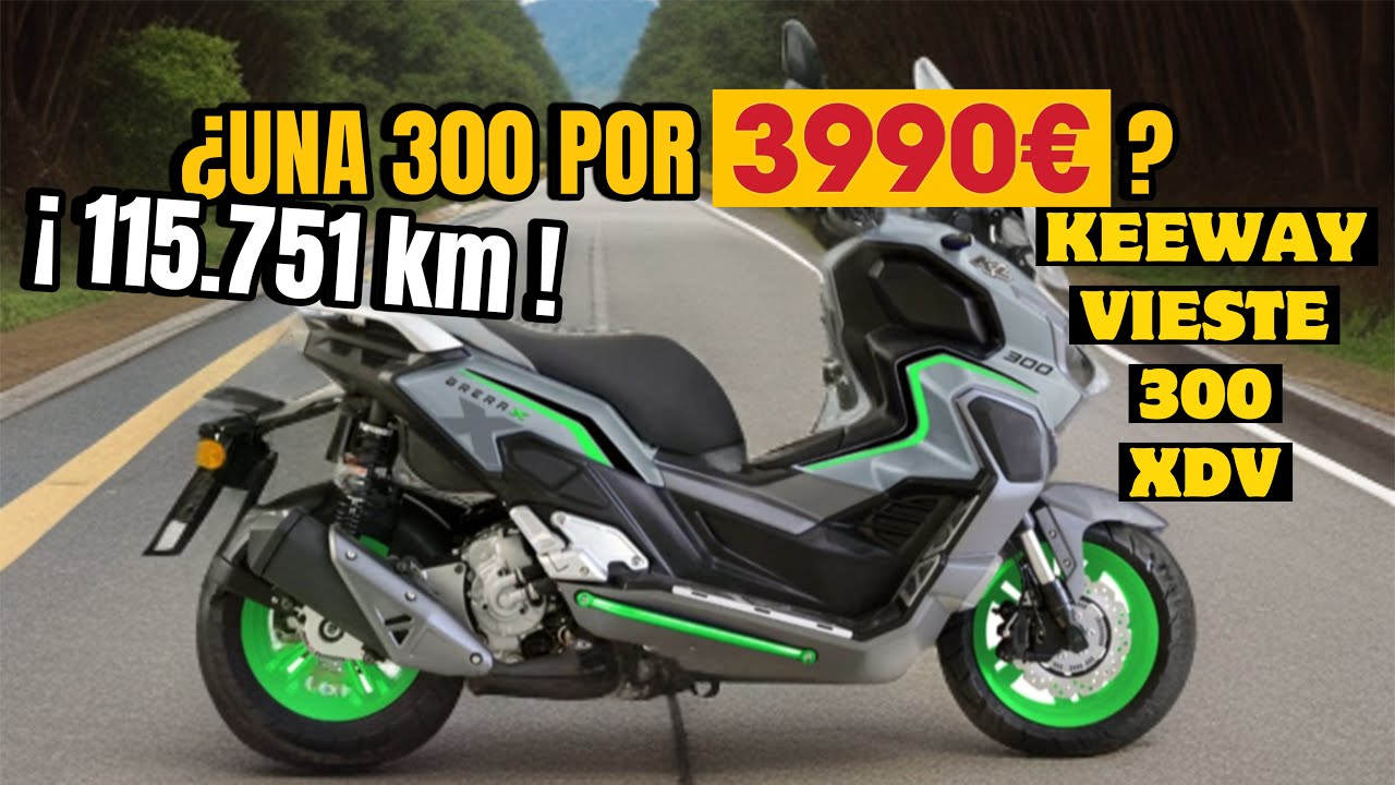 KEEWAY VIESTE 300 XDV ¿MERECE LA PENA?