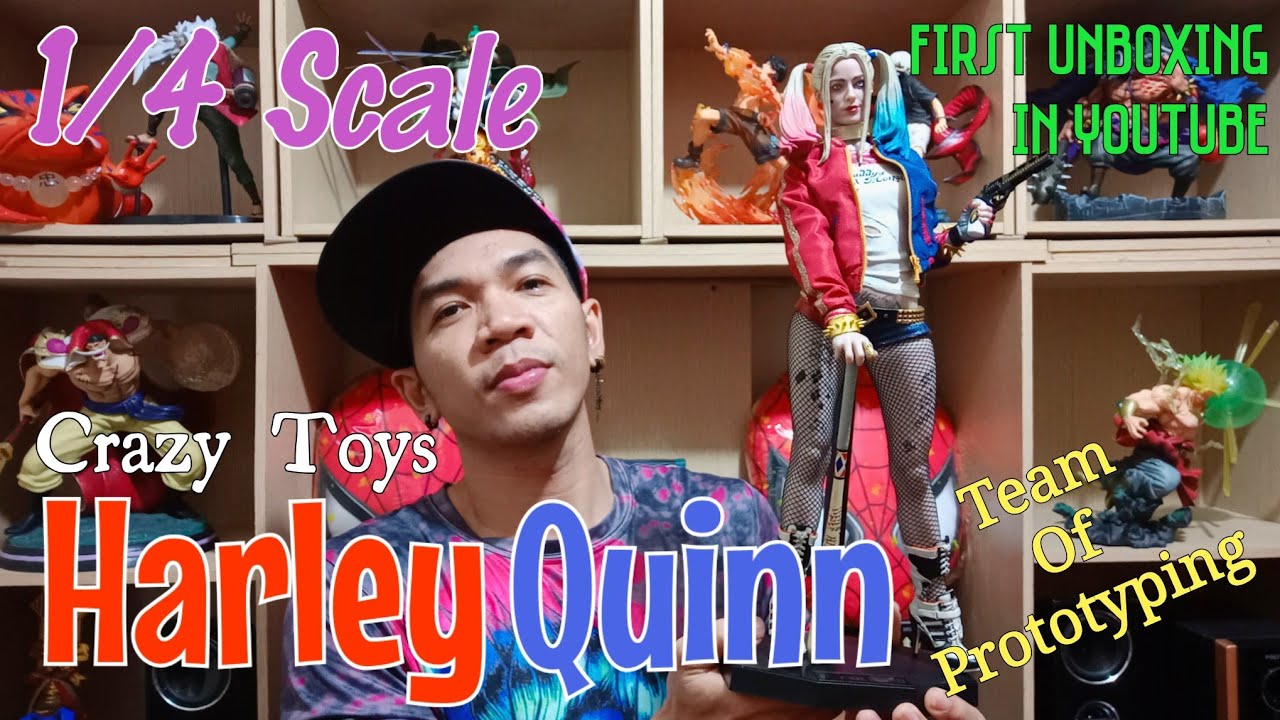 Crazy Toys HARLEY QUINN 1/4 Scale || Team Of Prototyping (Unboxing & Review)