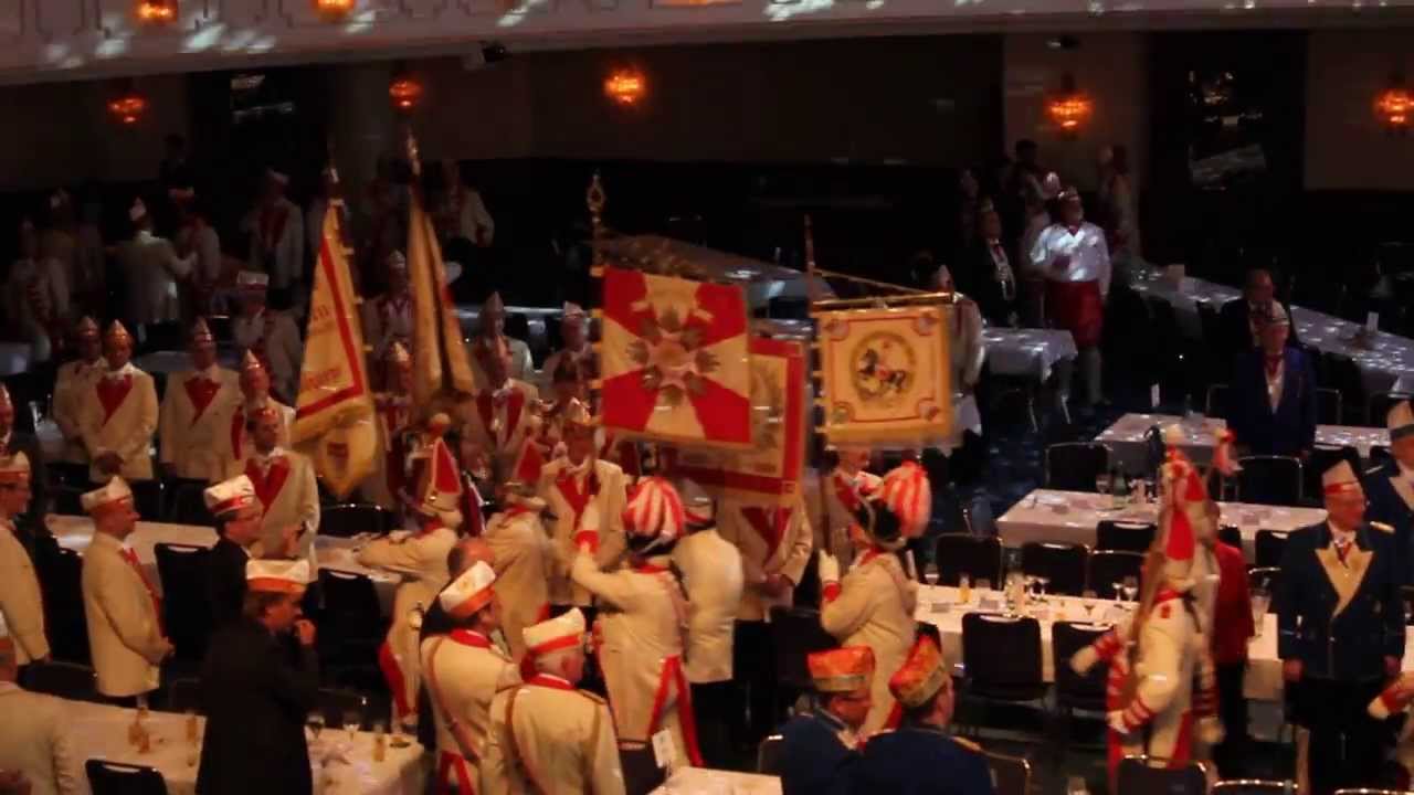 Auszug und Ende des 2014 Generalkorpsappell der Prinzengarde Köln v. 1906 e.V.
