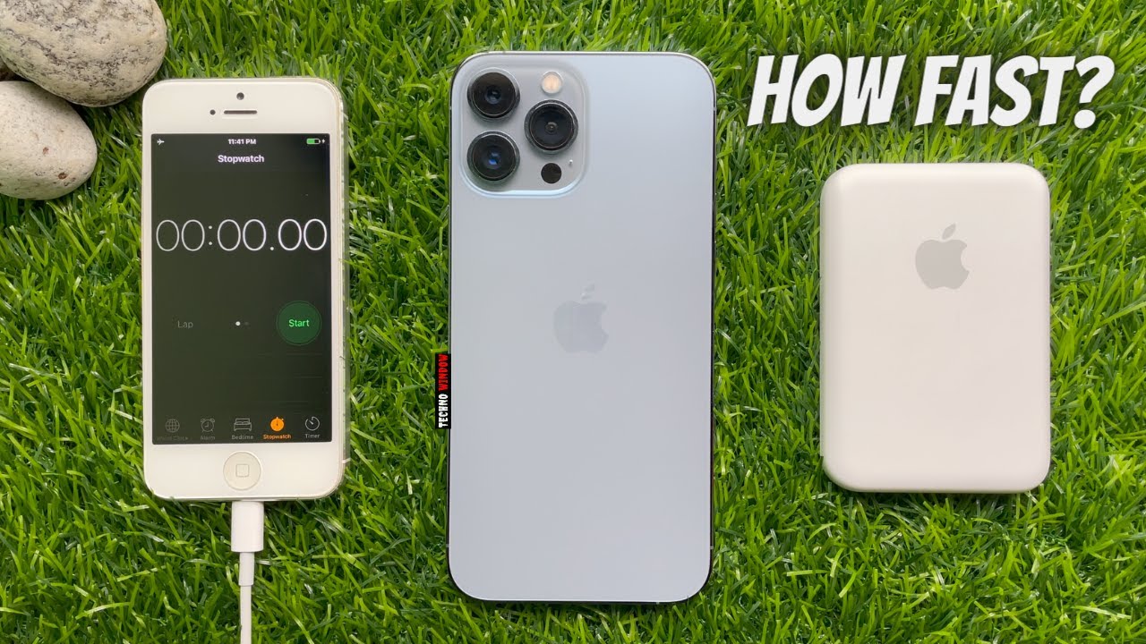 MagSafe Battery Pack - How Much Does It Charge iPhone 13 Pro Max and How Fast?