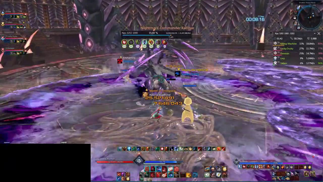TERA Online [ Draakon Arena HM ] Archer POV 16,1M/s