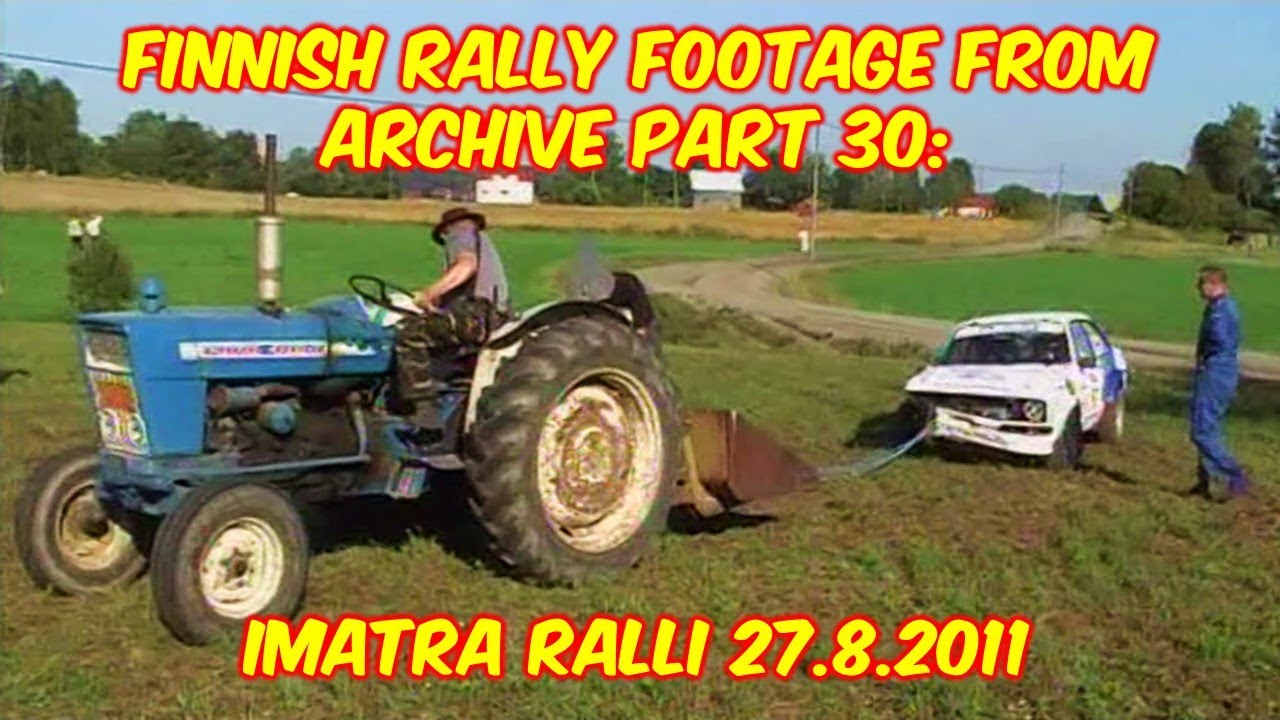 Finnish rally footage from archive part 30: Imatra Ralli 27.8.2011