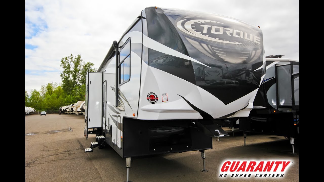 2018 Heartland Torque 365 Toy Hauler Fifth Wheel Video Tour • Guaranty.com