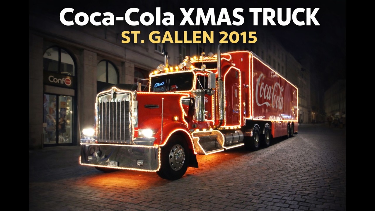 Coca Cola X-Mas Truck, St.Gallen - 2015 Switzerland