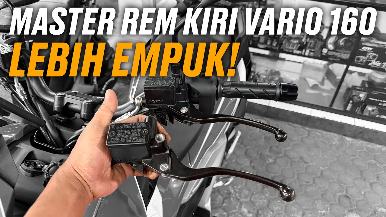 Master Rem Kiri Vario 160: Kenyamanan Pengereman Maksimal | JOURNAL RINDU | MSRG 2026
