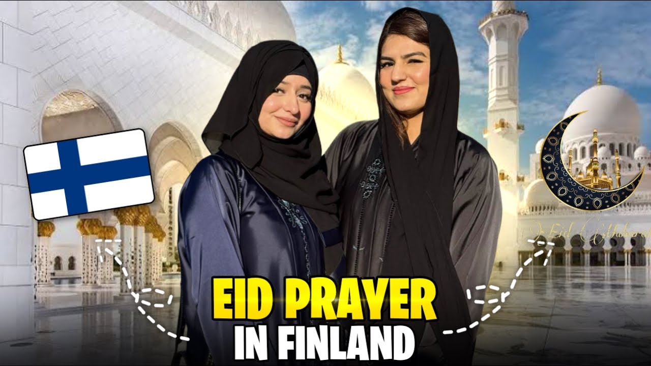 Eid Prayer in Finland | How Eid is celebrated in Finland | Eid Vlog Part 1 | Snow&Chai.
