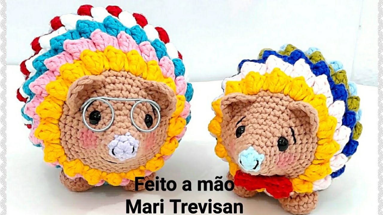 Amigurimi para iniciantes,porco espinho alfineteiro