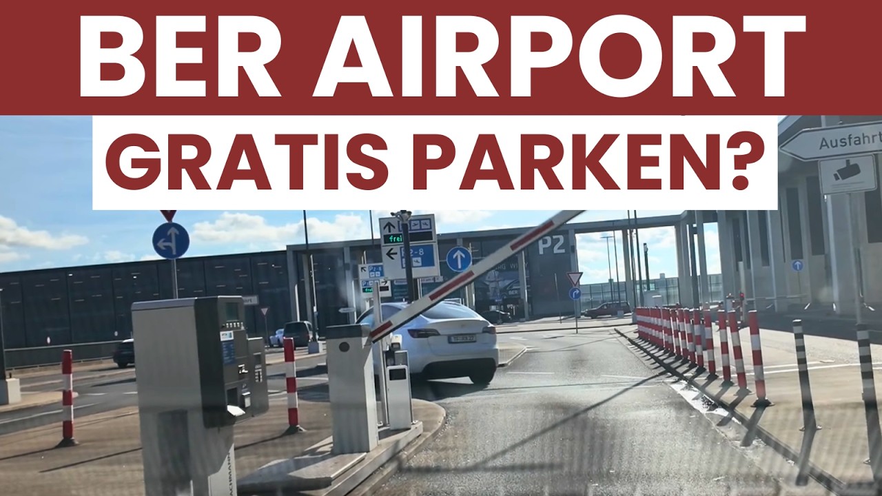 ✈️ Gratis parken in Berlin am BER Airport - oder 552 € pro Tag! Clever Parken am Flughafen