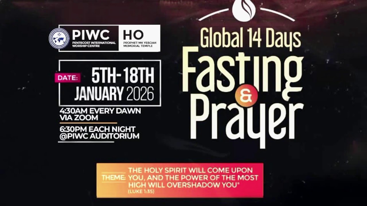 🔴LIVE-18/01/2026🔴 GLOBAL 14 DAYS FASTING AND PRAYERS CLIMAX