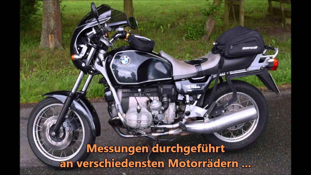 Humanschwingungen an Motorr&auml;dern