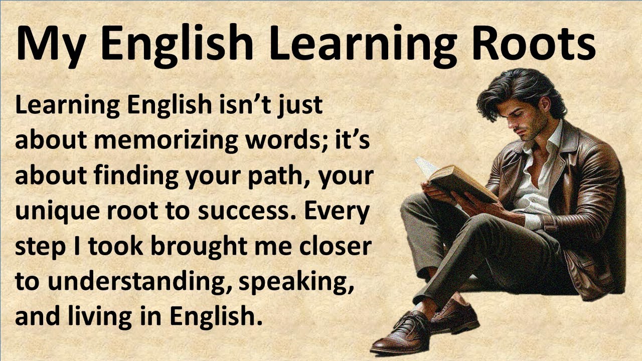 My Learning Roots | How To Learn English In Village | Graded Reader | Improve Your English