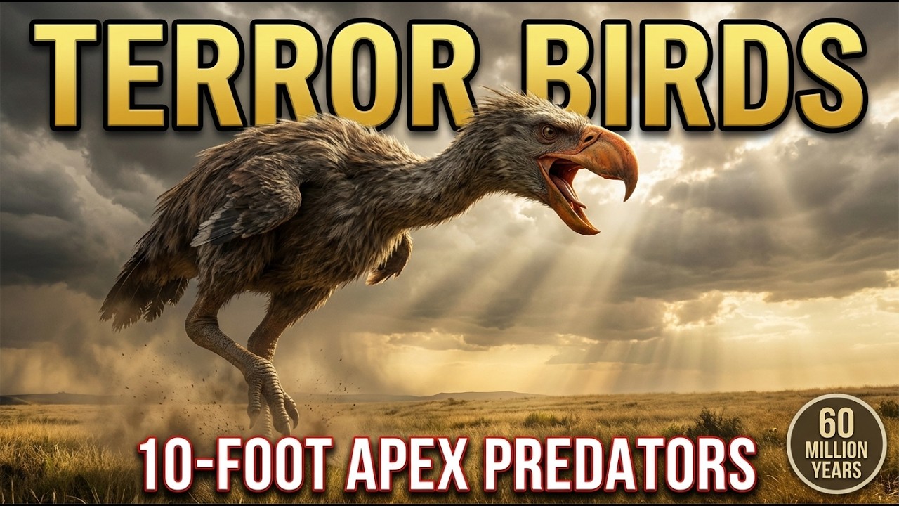 Terror Birds: The 10-Foot Predators That Ruled South America for 60 Million Years
