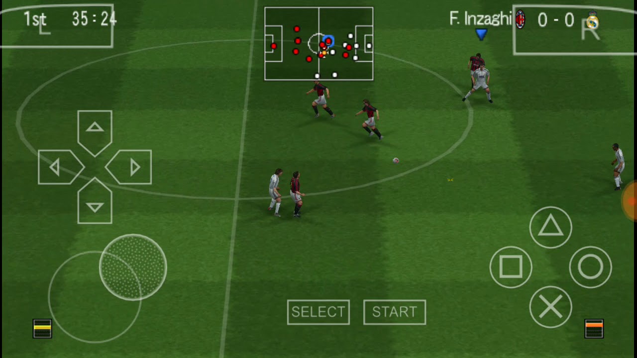 PES 6 PPSSPP ANDROID GAMEPLAY