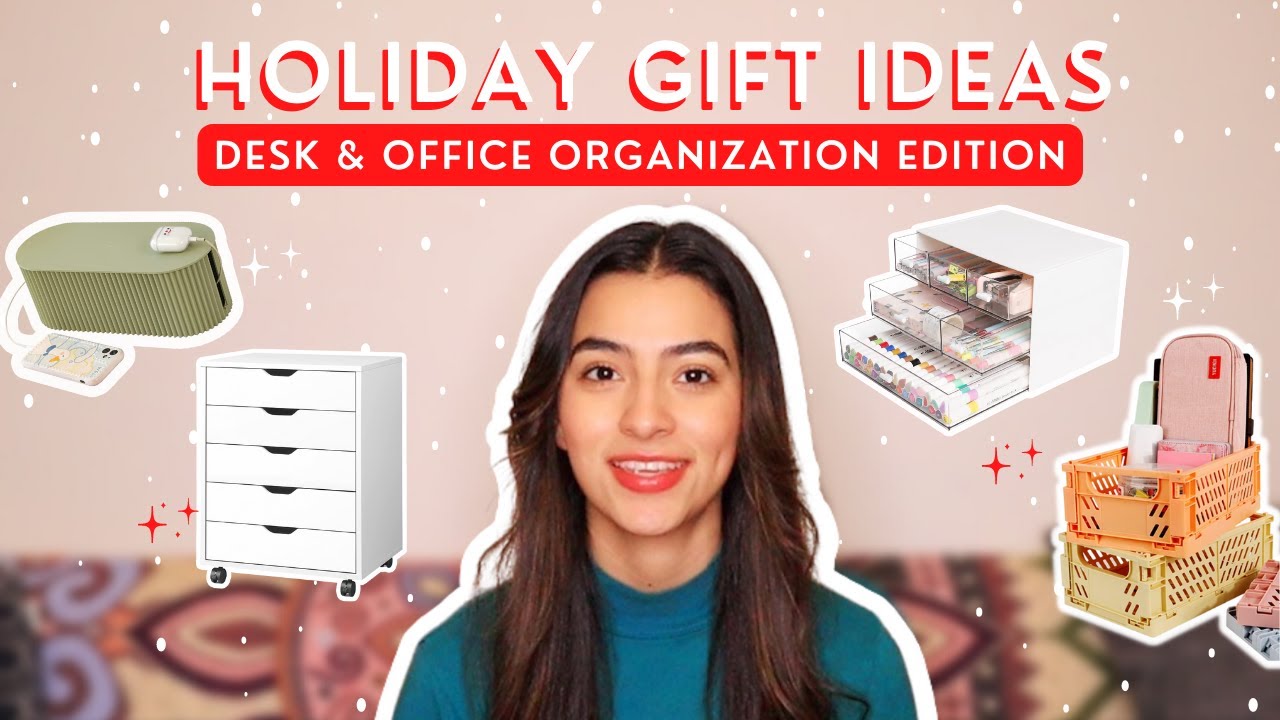 25 GIFT IDEAS FOR DESK & OFFICE ORGANIZATION 🎁 | Amazon Wishlist Products | VLOGMAS DAY 4